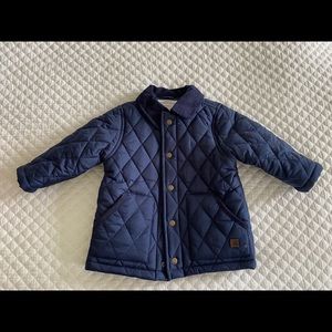Janie and jack quilted spring jacket NWOT